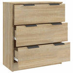 Skjenk Sonoma Eik 60X30X70 Cm Konstruert Tre