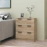 Skjenk Sonoma Eik 60X30X70 Cm Konstruert Tre