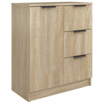 Skjenk Sonoma Eik 60X30X70 Cm Konstruert Tre