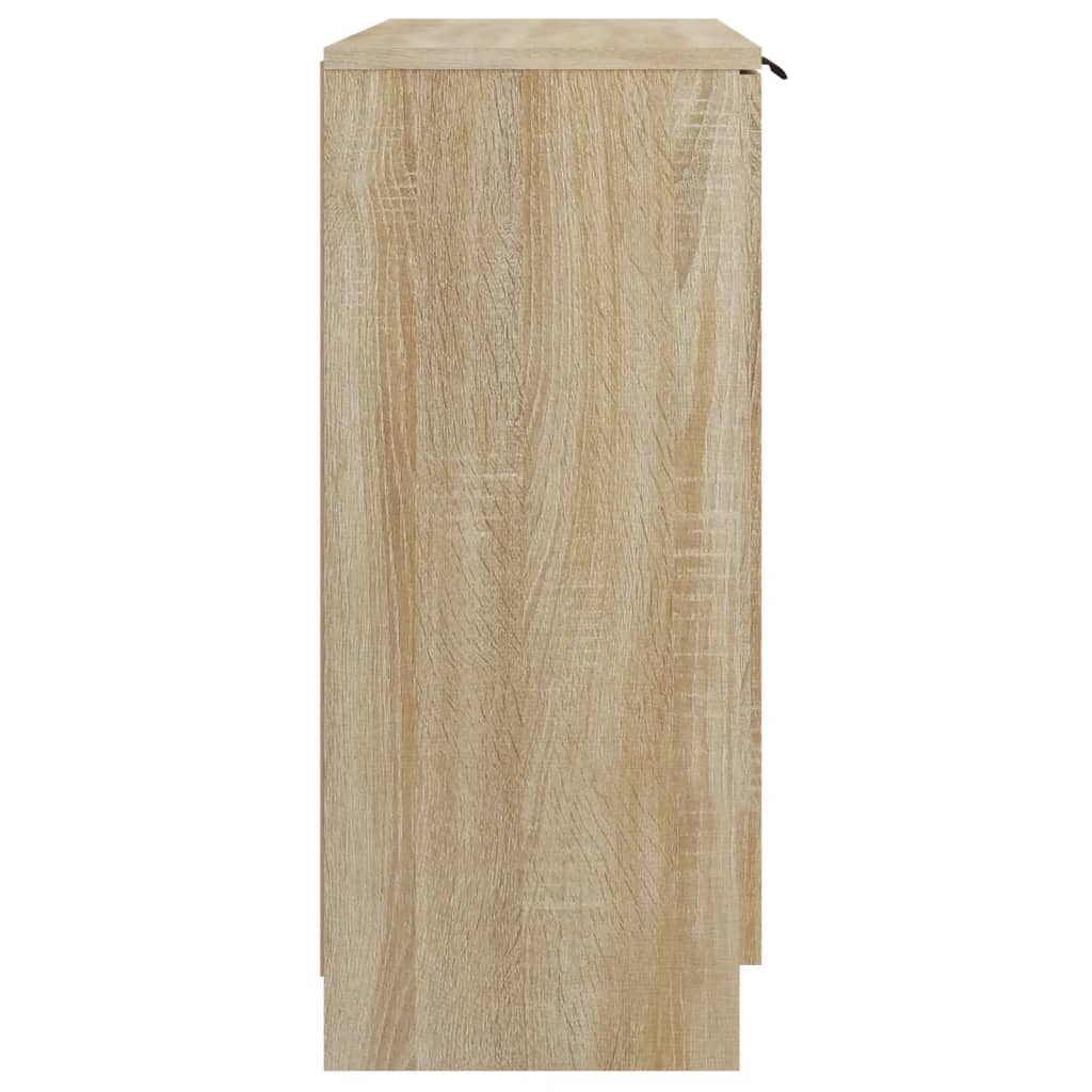 Skjenk Sonoma Eik 60X30X70 Cm Konstruert Tre