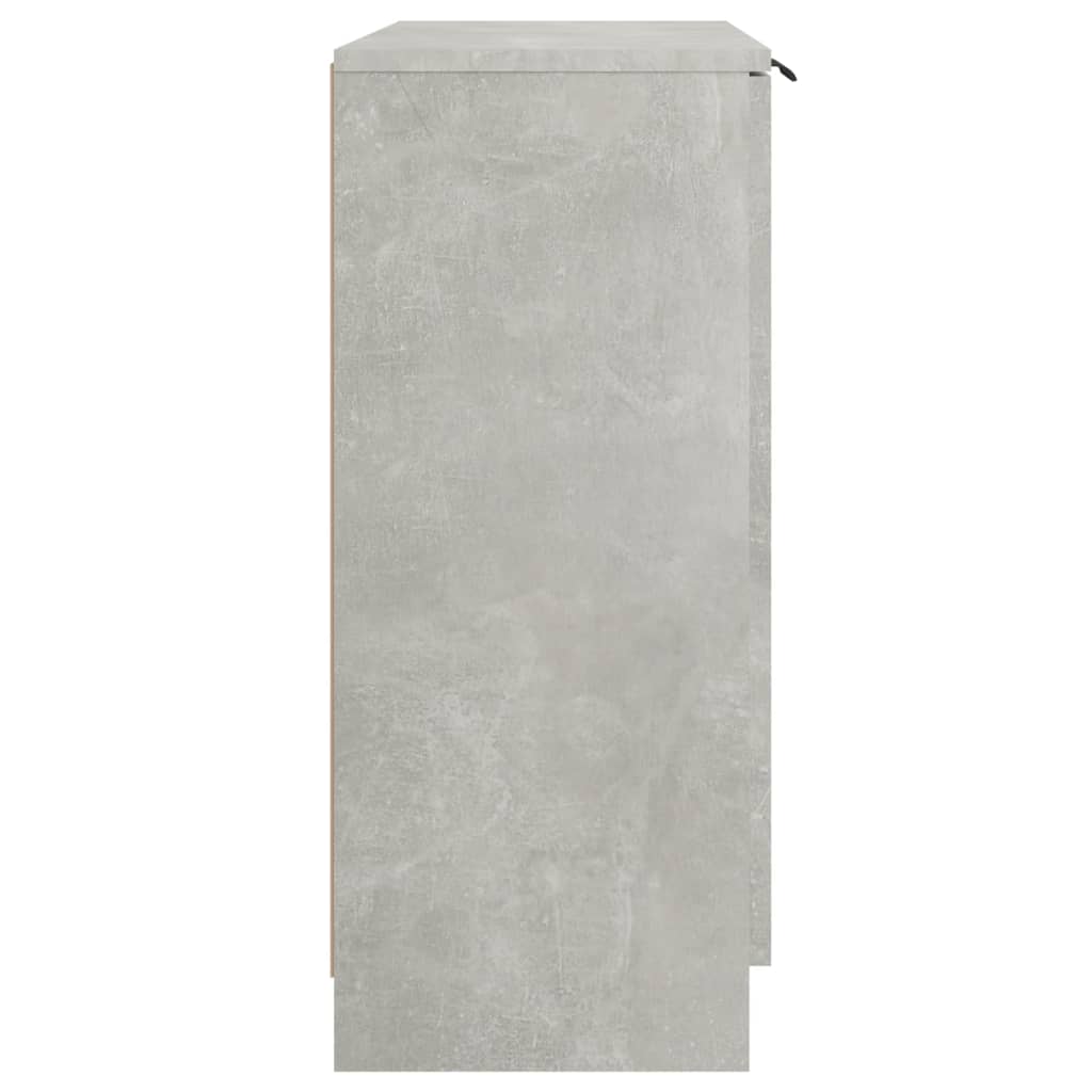 Skjenk Betonggrå 60X30X70 Cm Konstruert Tre