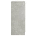 Skjenk Betonggrå 60X30X70 Cm Konstruert Tre