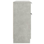 Skjenk Betonggrå 60X30X70 Cm Konstruert Tre