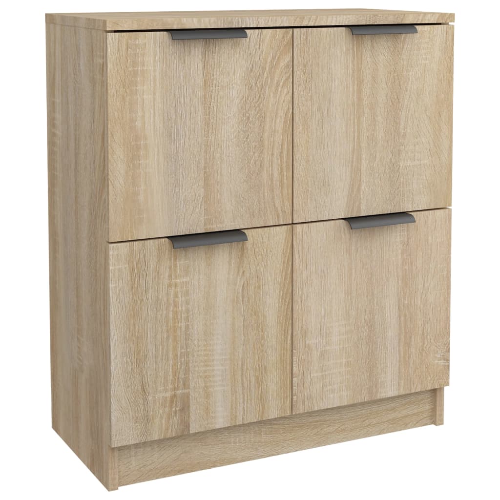Skjenk Sonoma Eik 60X30X70 Cm Konstruert Tre