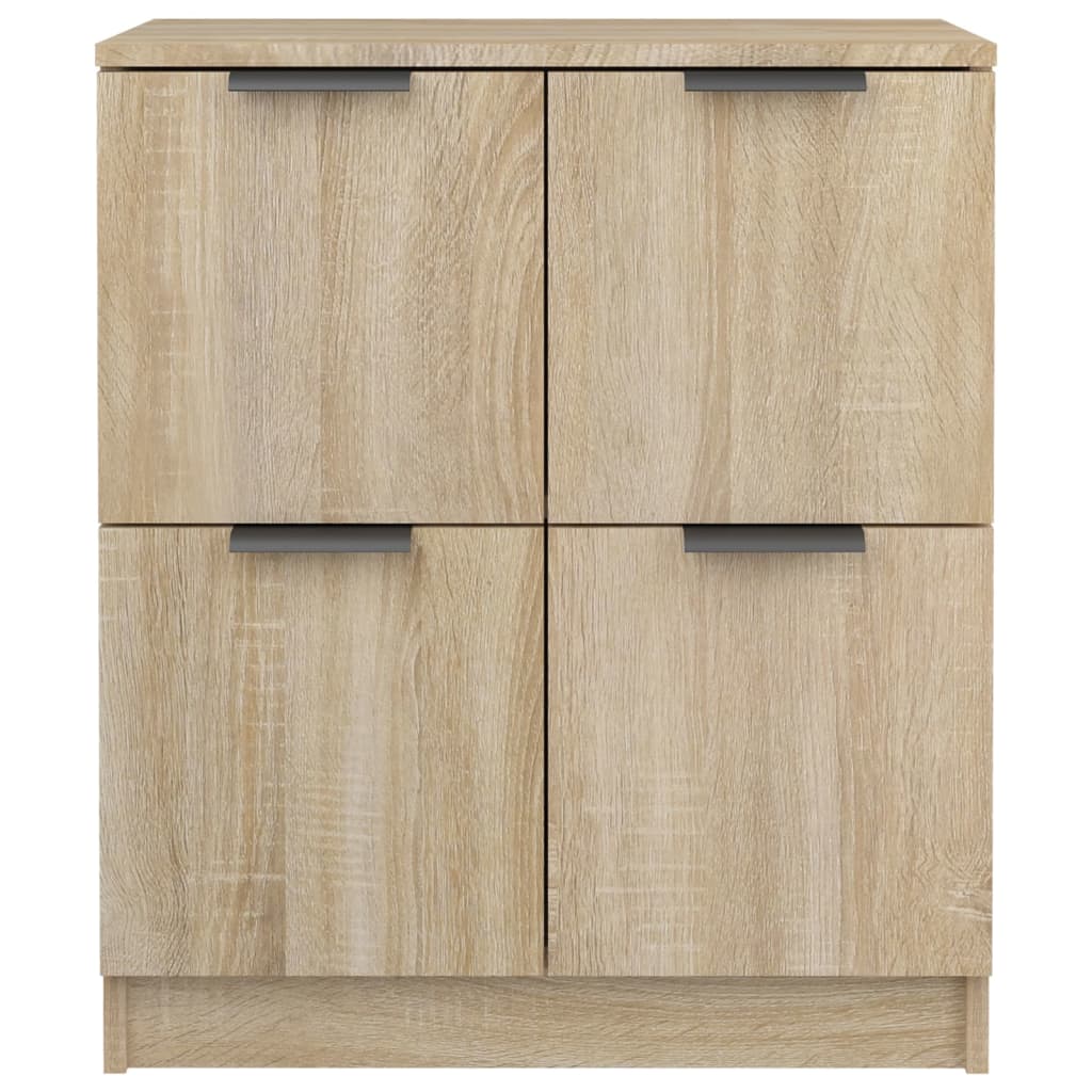 Skjenk Sonoma Eik 60X30X70 Cm Konstruert Tre
