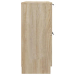 Skjenk Sonoma Eik 60X30X70 Cm Konstruert Tre