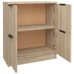 Skjenk Sonoma Eik 60X30X70 Cm Konstruert Tre