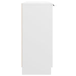 Skjenk Hvit 90,5X30X70 Cm Konstruert Tre