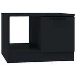 Salongbord Svart 50X50X36 Cm Konstruert Tre