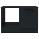 Salongbord Svart 50X50X36 Cm Konstruert Tre