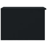 Salongbord Svart 50X50X36 Cm Konstruert Tre