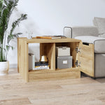 Salongbord Sonoma Eik 50X50X36 Cm Konstruert Tre