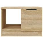 Salongbord Sonoma Eik 50X50X36 Cm Konstruert Tre