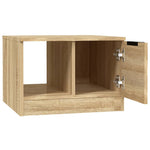 Salongbord Sonoma Eik 50X50X36 Cm Konstruert Tre