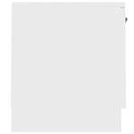 Tv-Skap Hvit 140X35X40 Cm Konstruert Tre