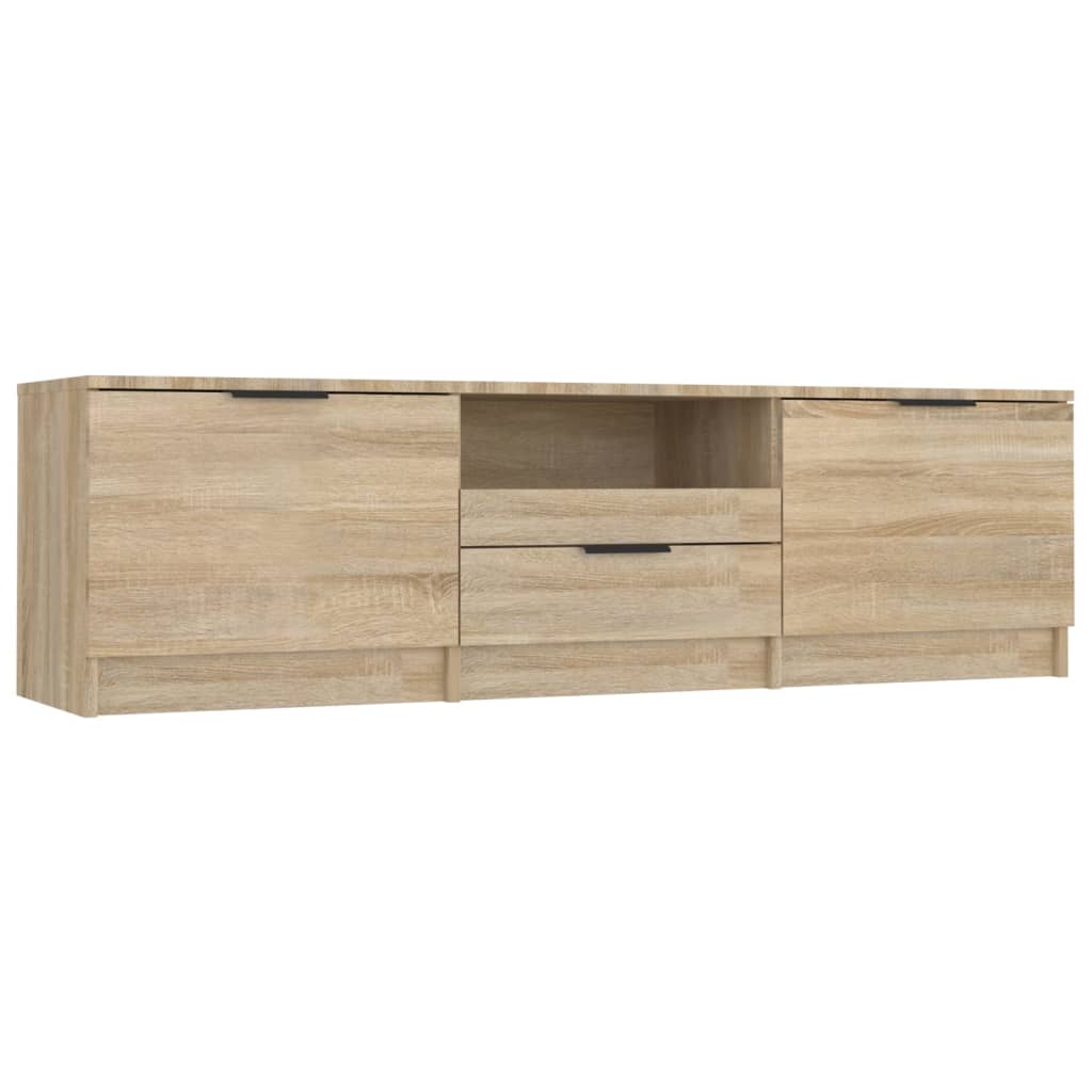 Tv-Skap Sonoma Eik 140X35X40 Cm Konstruert Tre