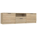 Tv-Skap Sonoma Eik 140X35X40 Cm Konstruert Tre