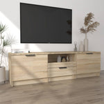 Tv-Skap Sonoma Eik 140X35X40 Cm Konstruert Tre