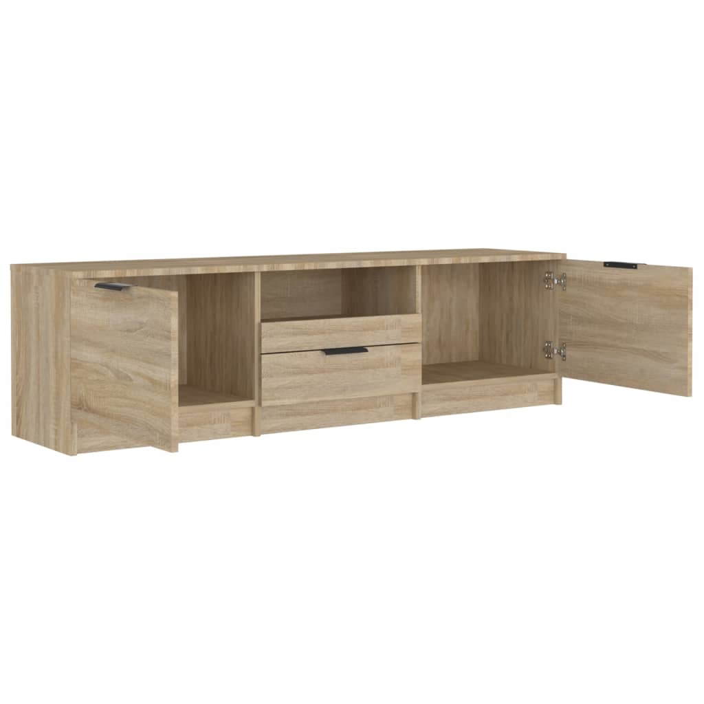 Tv-Skap Sonoma Eik 140X35X40 Cm Konstruert Tre