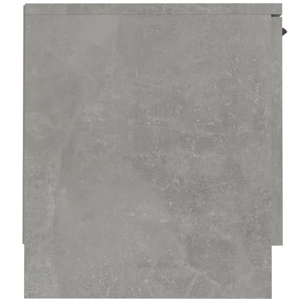 Tv-Benk Betonggrå 140X35X40 Cm Konstruert Tre
