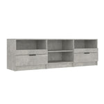 Tv-Benk Betonggrå 150X33,5X45 Cm Konstruert Tre