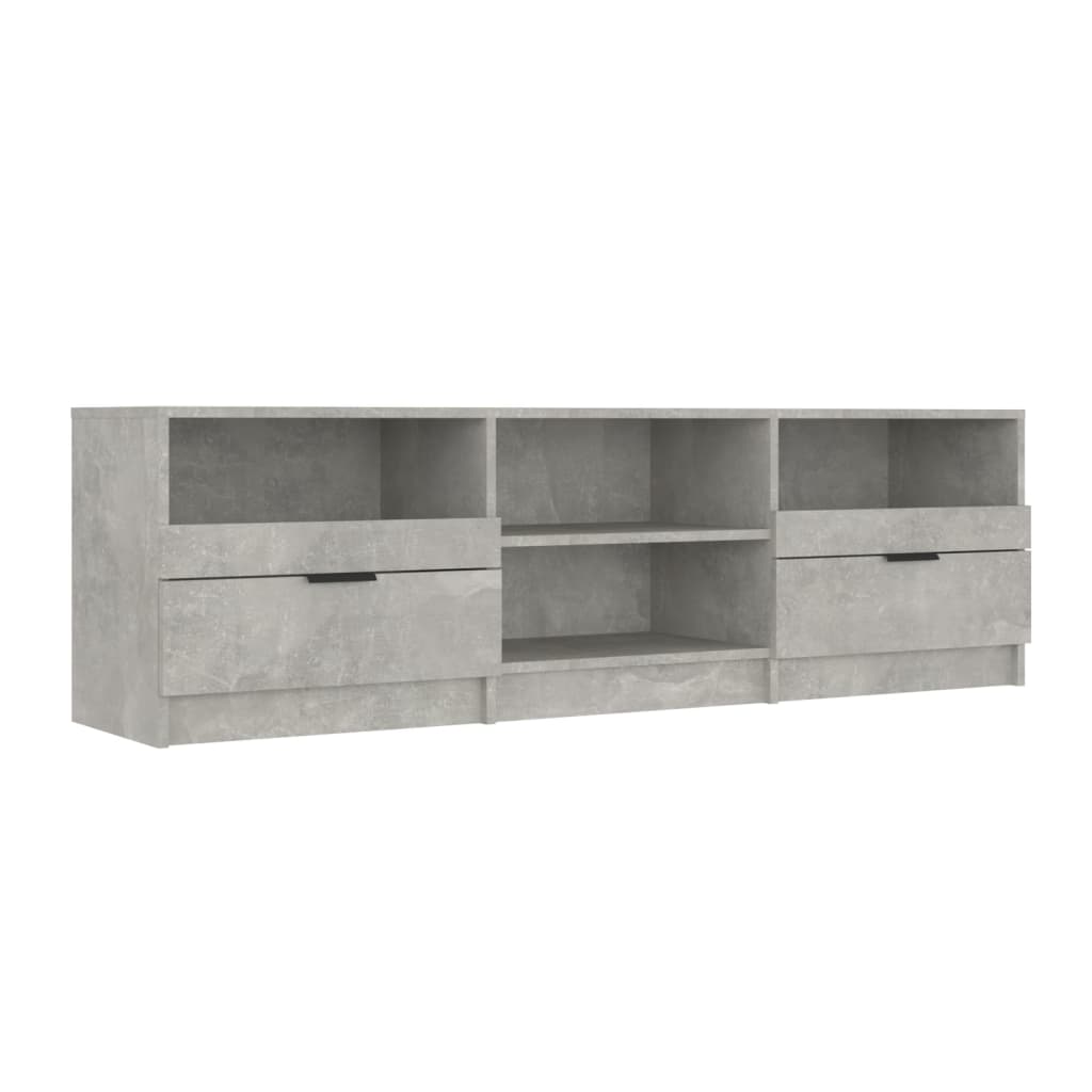 Tv-Benk Betonggrå 150X33,5X45 Cm Konstruert Tre