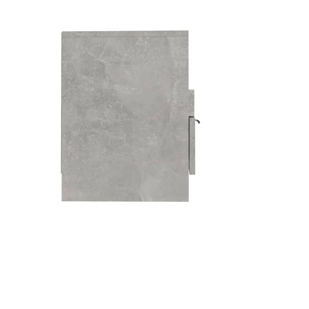 Tv-Benk Betonggrå 150X33,5X45 Cm Konstruert Tre