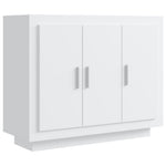 Skjenk Hvit 92X35X75 Cm Konstruert Tre