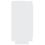 Skjenk Hvit 92X35X75 Cm Konstruert Tre