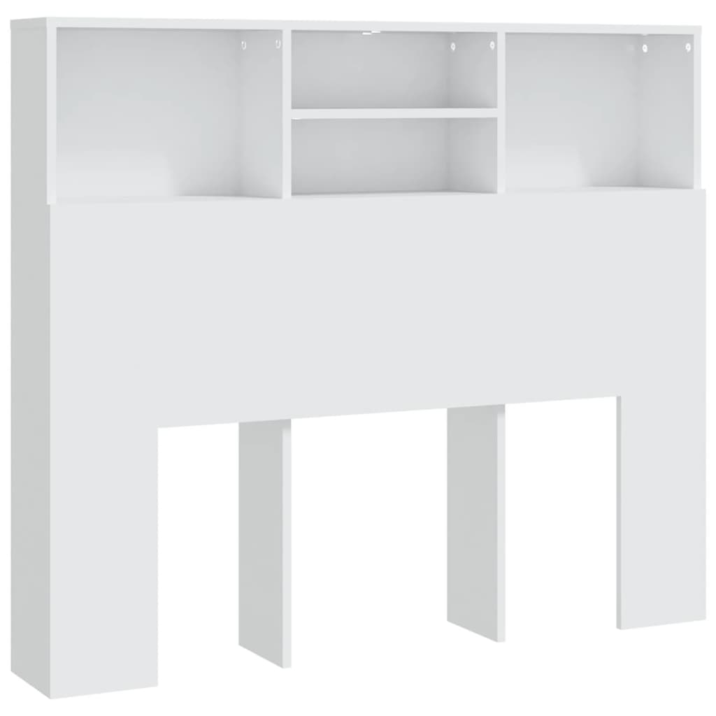 Sengegavlskap Hvit 120X19X103,5 Cm