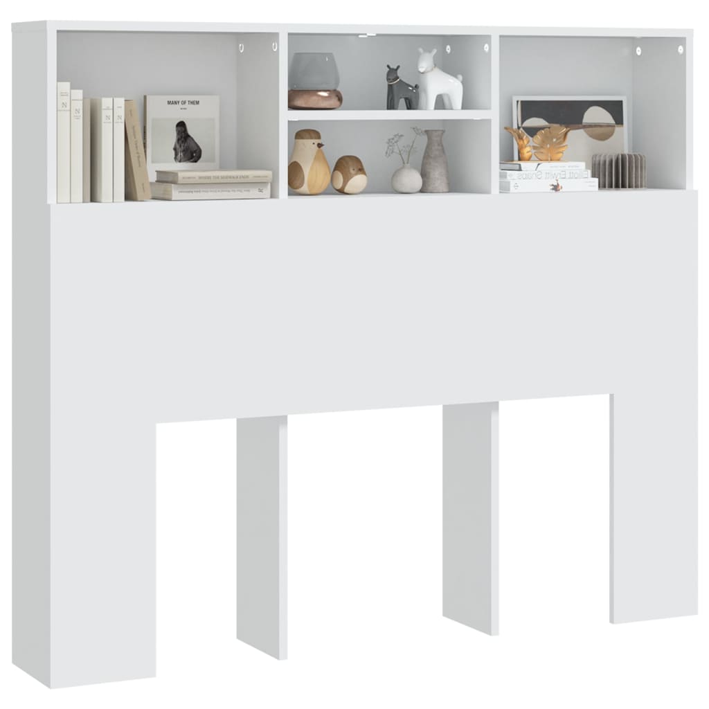 Sengegavlskap Hvit 120X19X103,5 Cm