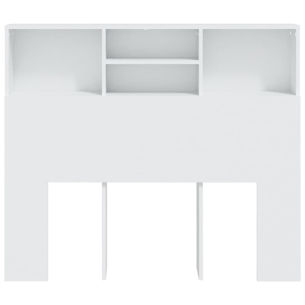Sengegavlskap Hvit 120X19X103,5 Cm