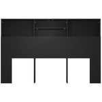 Sengegavlskap Svart 160X19X103,5 Cm
