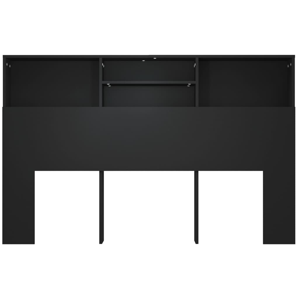 Sengegavlskap Svart 160X19X103,5 Cm