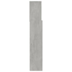 Sengegavlskap Betonggrå 180X19X103,5 Cm
