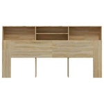 Sengegavlskap Sonoma Eik 200X19X103,5 Cm