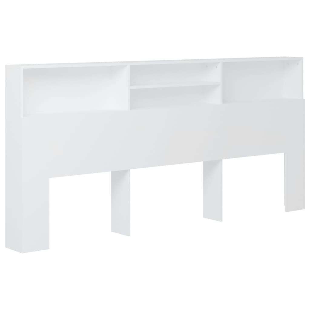 Sengegavlskap Hvit 220X19X103,5 Cm