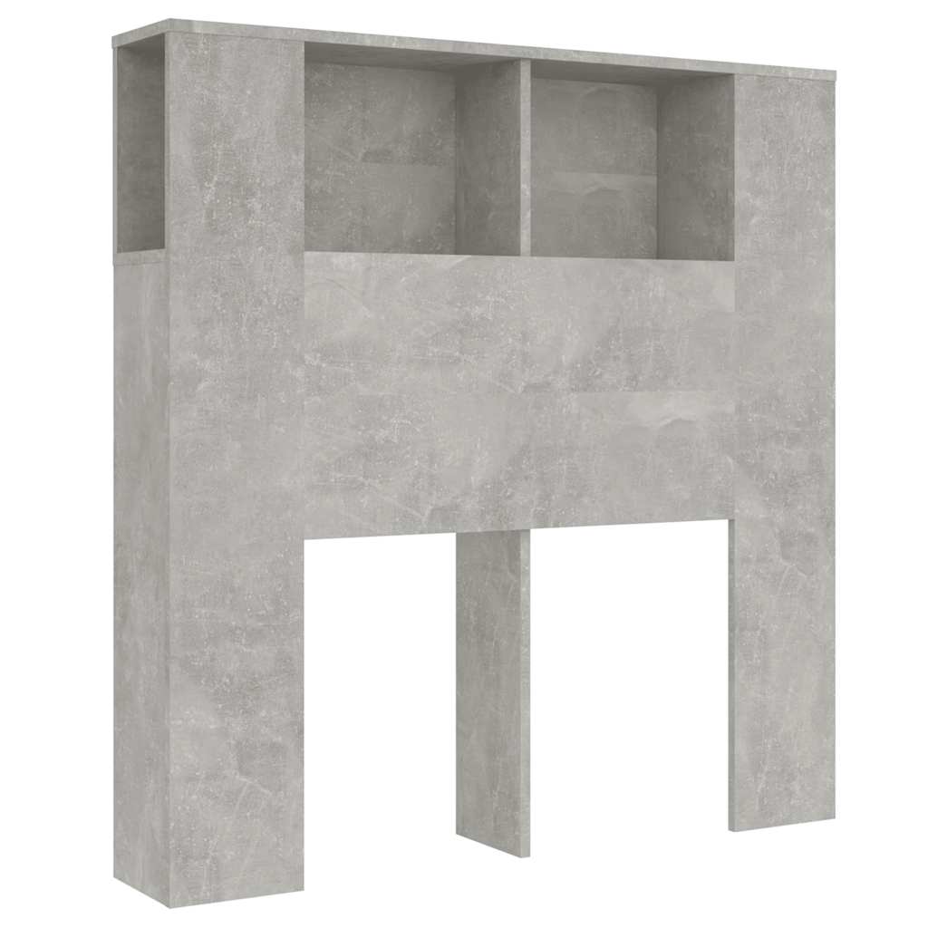 Sengegavlskap Betonggrå 100X18,5X102,5 Cm
