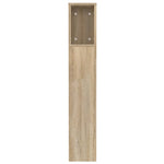 Sengegavlskap Sonoma Eik 120X18,5X102,5 Cm