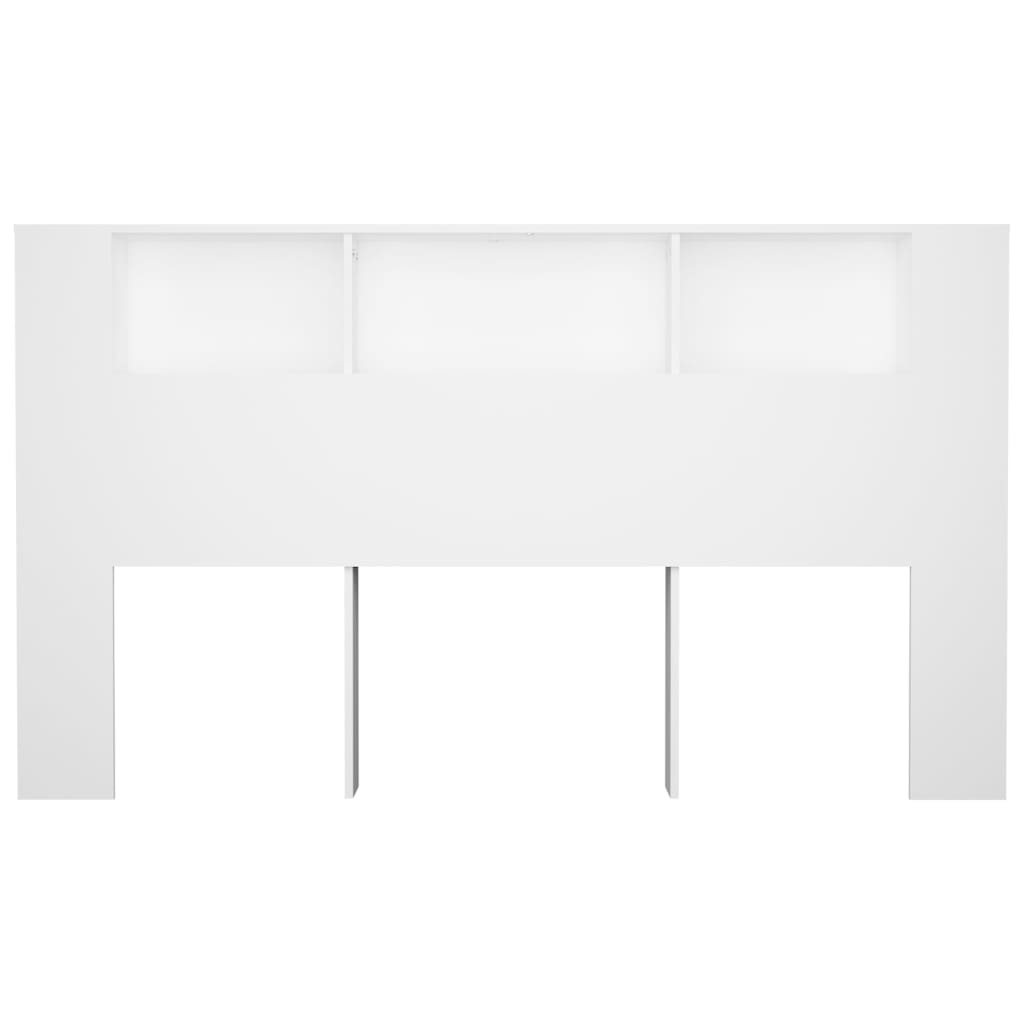 Sengegavlskap Hvit 180X18,5X104,5 Cm