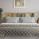 Sengegavlskap Sonoma Eik 220X18,5X104,5 Cm