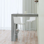 Veggmontert Barbord Grå Sonoma 102X45X103,5 Cm Konstruert Tre
