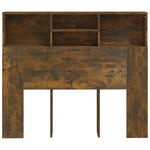 Sengegavlskap Røkt Eik 120X19X103,5 Cm
