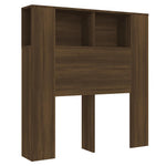 Sengegavlskap Brun Eik 100X18,5X102,5 Cm