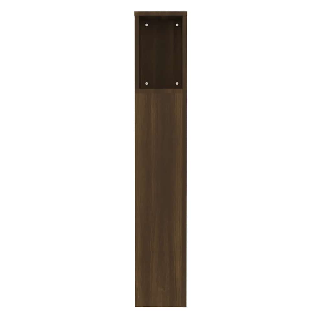Sengegavlskap Brun Eik 100X18,5X102,5 Cm