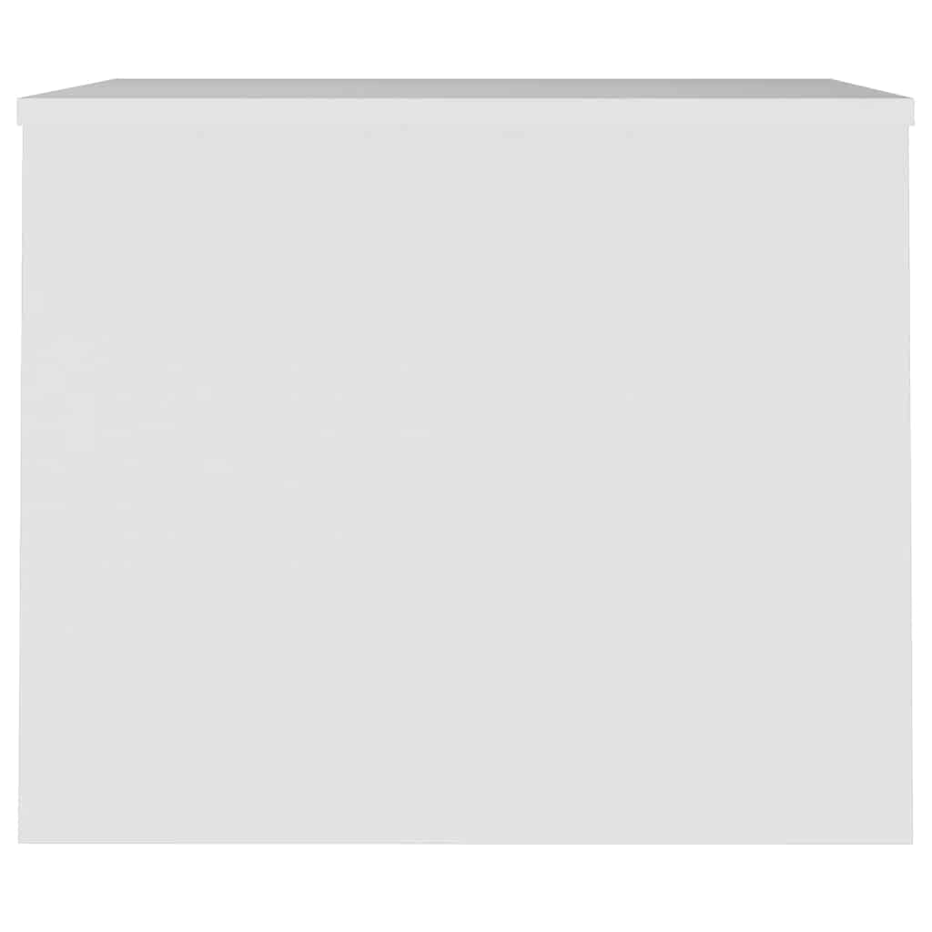 Salongbord Hvit 80X50,5X41,5 Cm Konstruert Tre