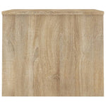 Salongbord Sonoma Eik 80X50,5X41,5 Cm Konstruert Tre