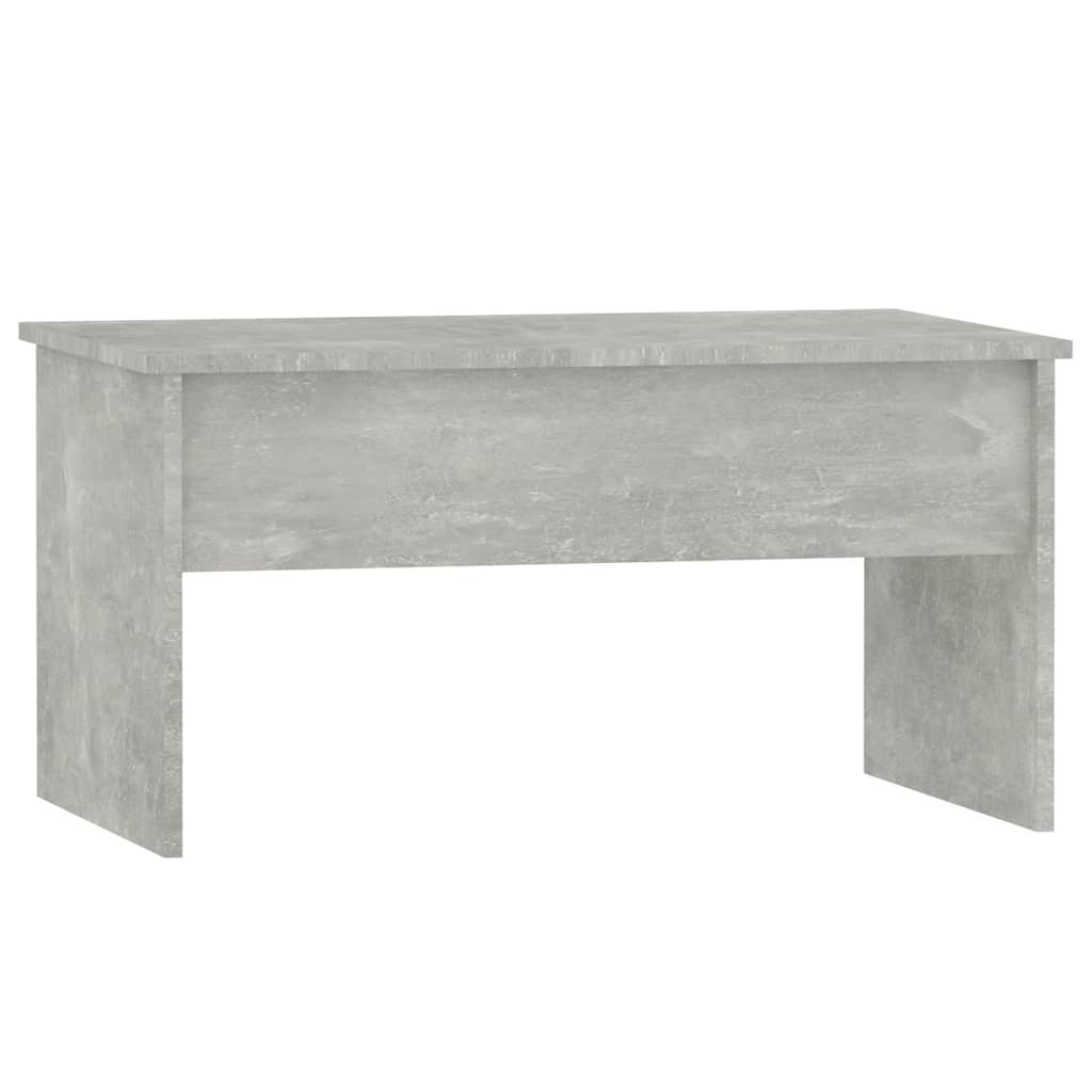 Salongbord Betonggrå 80X50,5X41,5 Cm Konstruert Tre