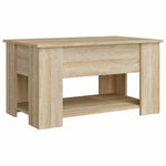 Salongbord Sonoma Eik 79X49X41 Cm Konstruert Tre