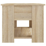 Salongbord Sonoma Eik 79X49X41 Cm Konstruert Tre
